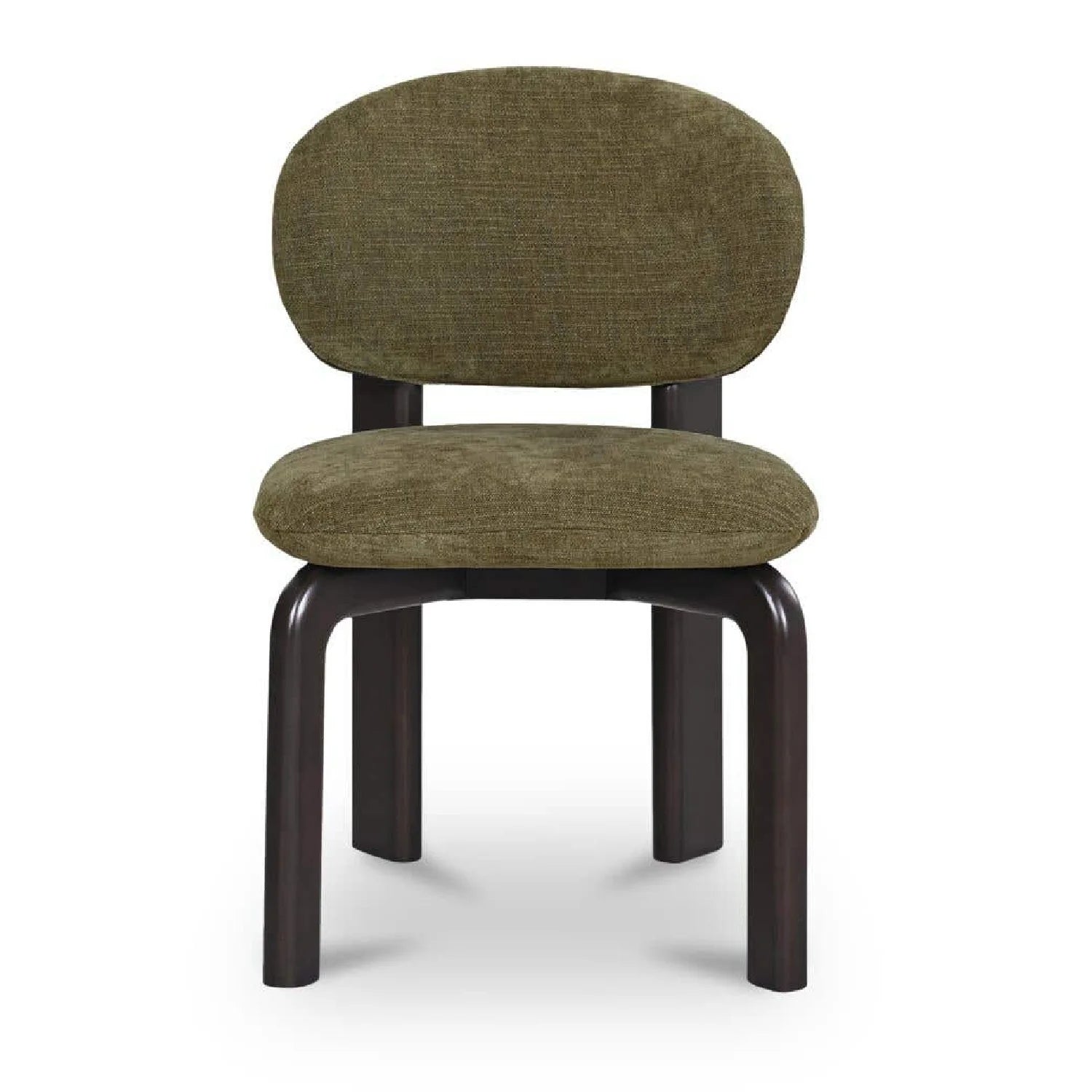 Luxury Round-Back Modern Dining Chair European Style for Villa