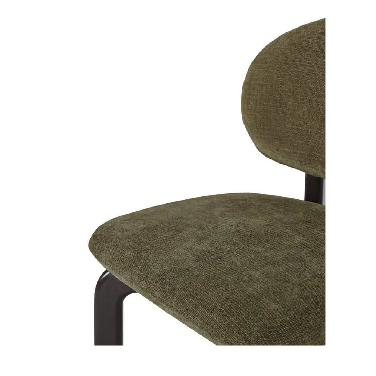 Luxury Round-Back Modern Dining Chair European Style for Villa