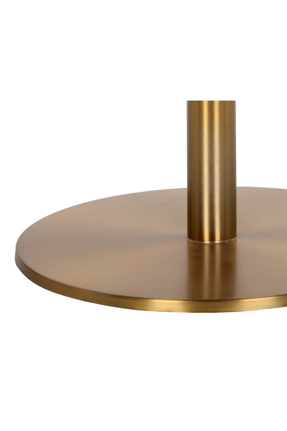 Luxury Round Black Marble Bar Table Modern Italian Style for Villa