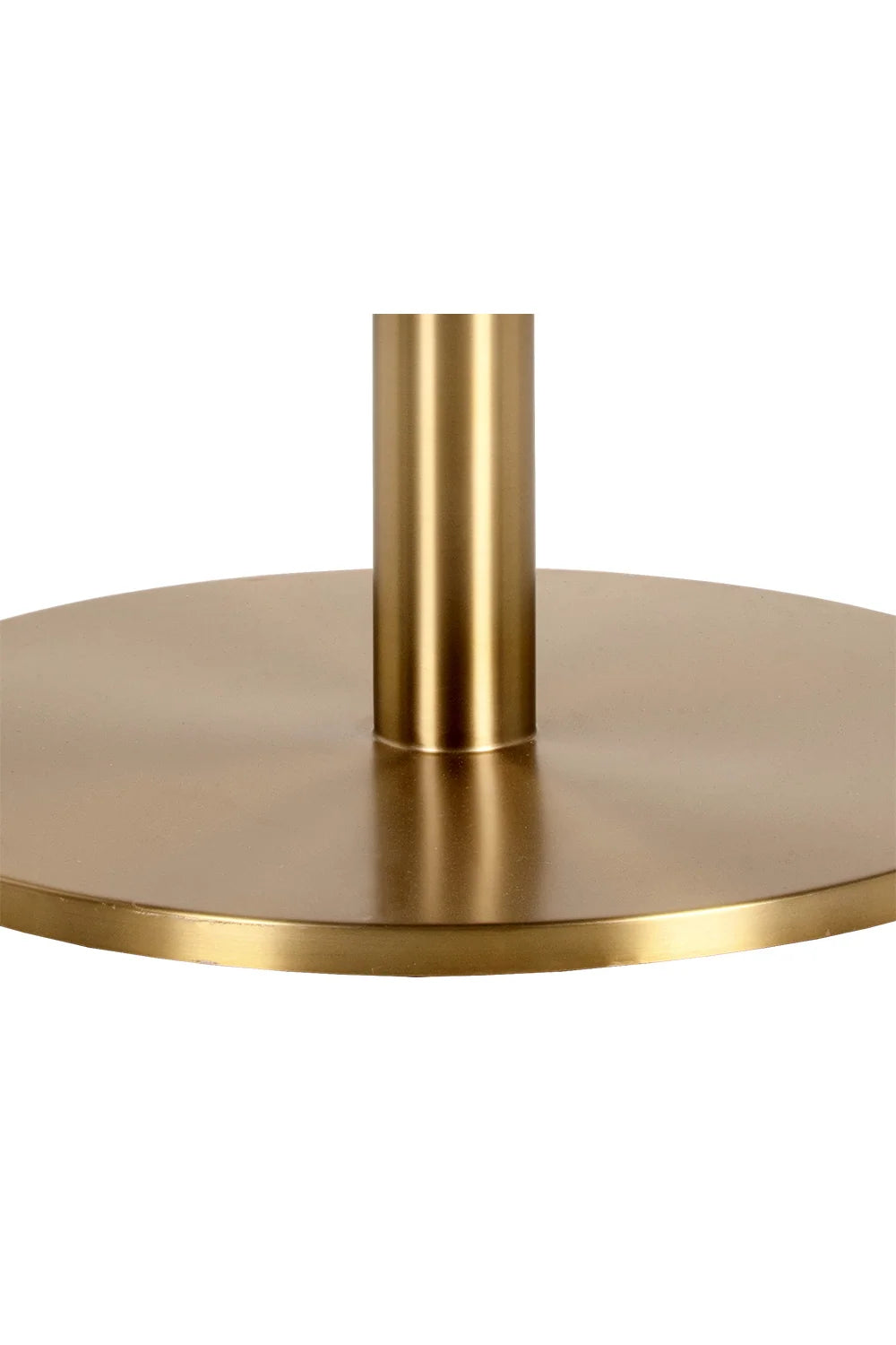 Luxury Round Black Marble Bistro Table Modern Italian Style for Villa
