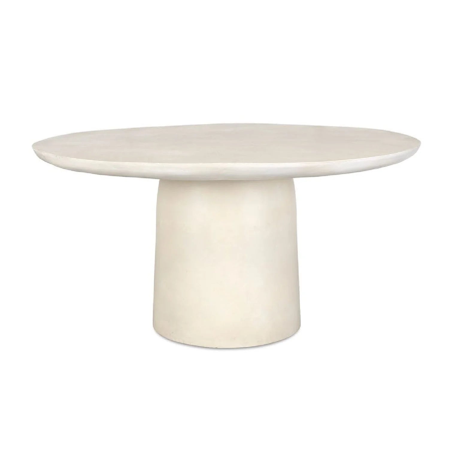 Luxury Round Cast Aluminium Dining Table Modern Italian Style for Villa