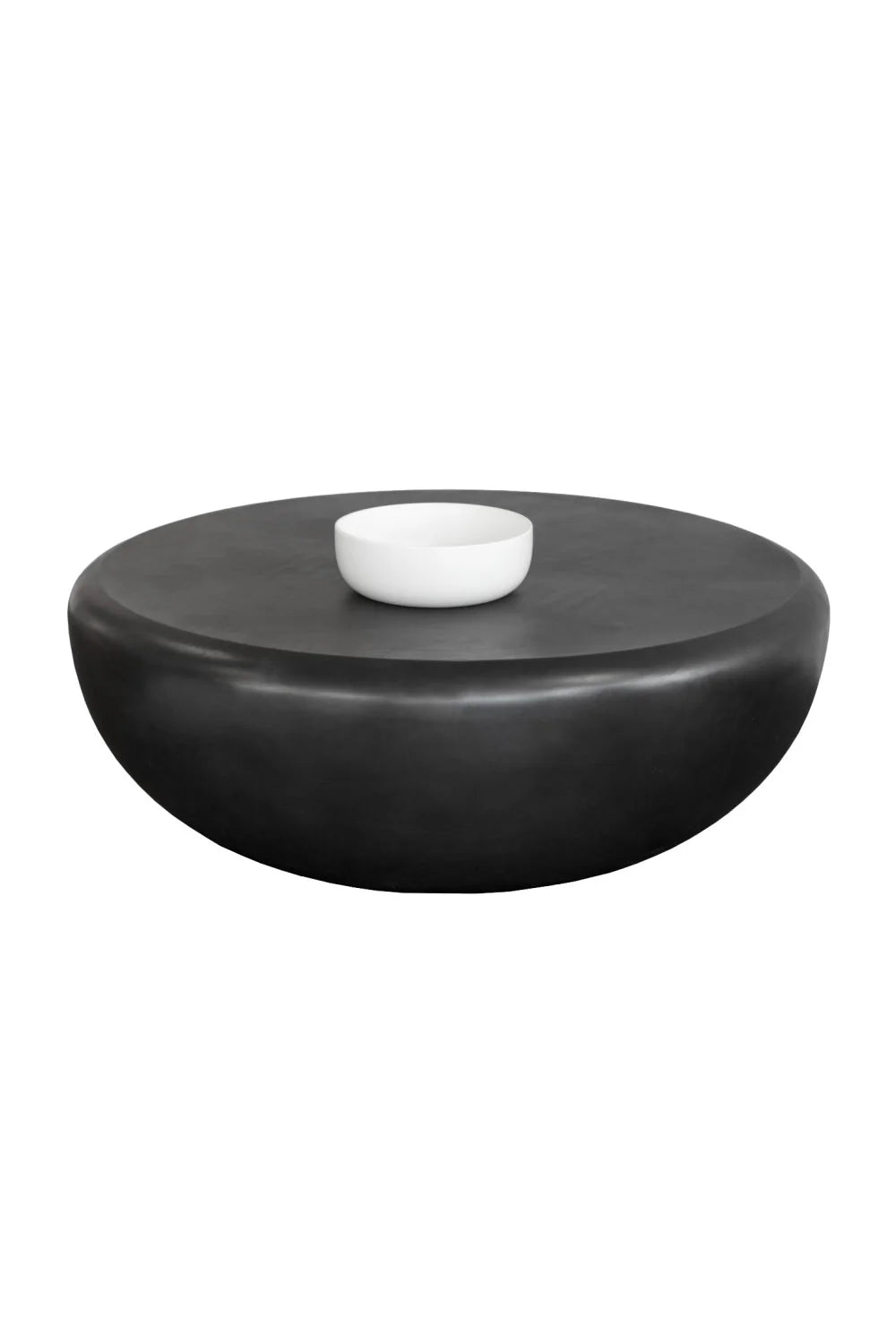 Luxury Round Concrete Coffee Table Modern Italian Style for Villa