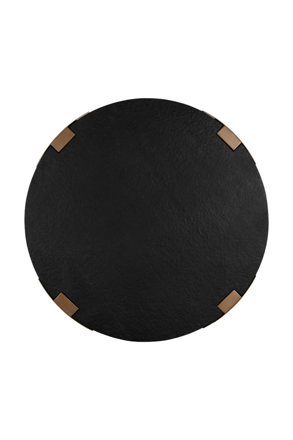 Luxury Round Concrete Coffee Table Modern Italian Style for Villa