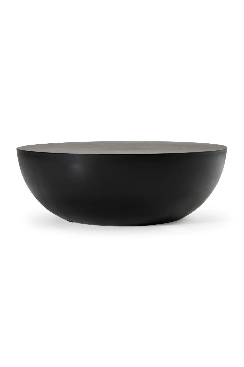 Luxury Round Concrete Coffee Table Modern Italian Style for Villa