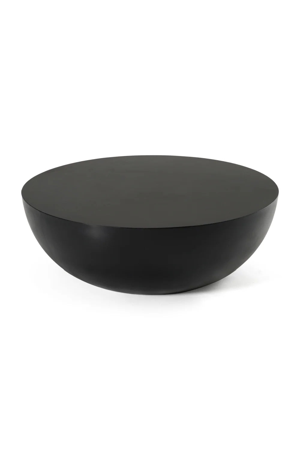 Luxury Round Concrete Coffee Table Modern Italian Style for Villa