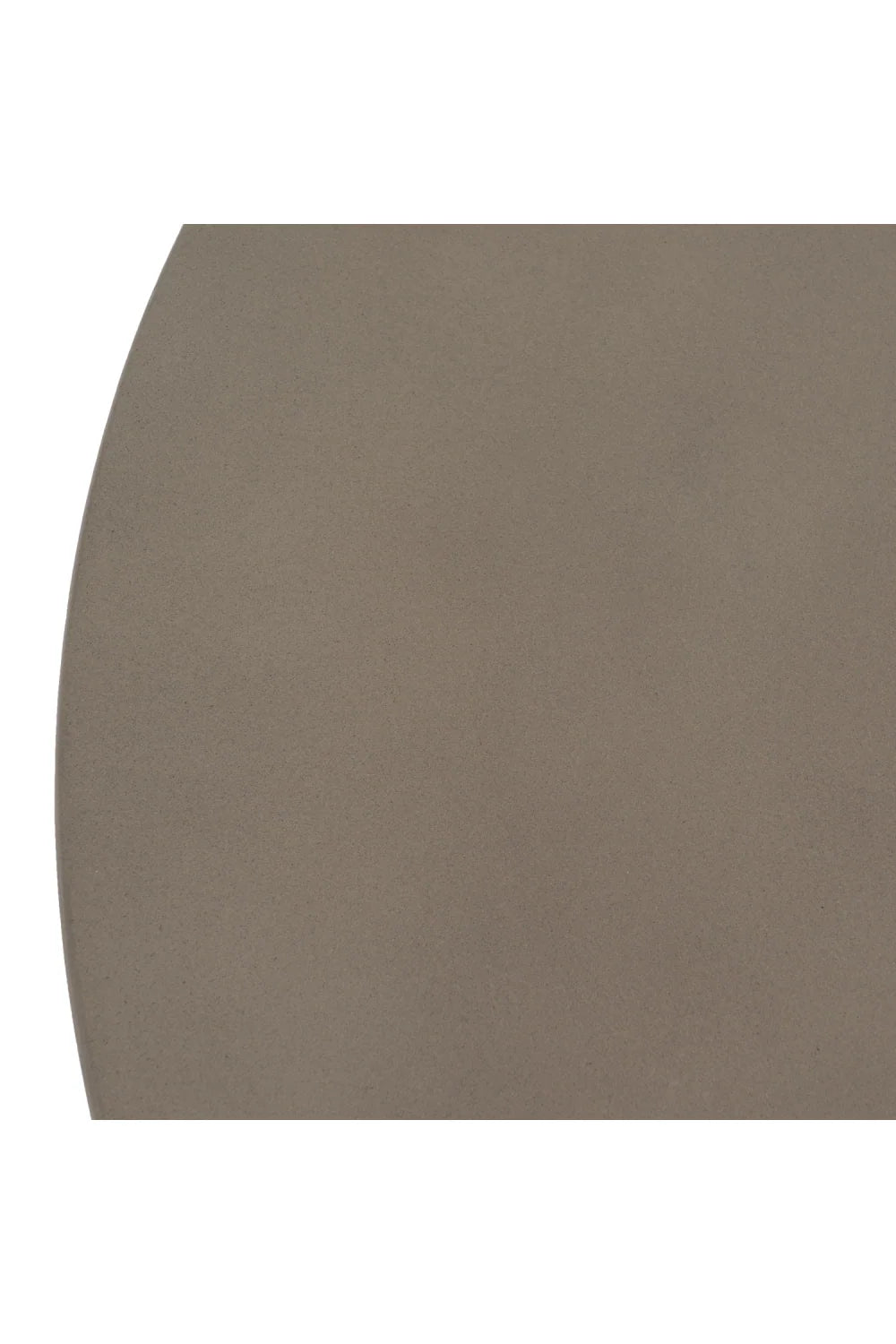 Luxury Round Concrete Coffee Table Modern Italian Style for Villa