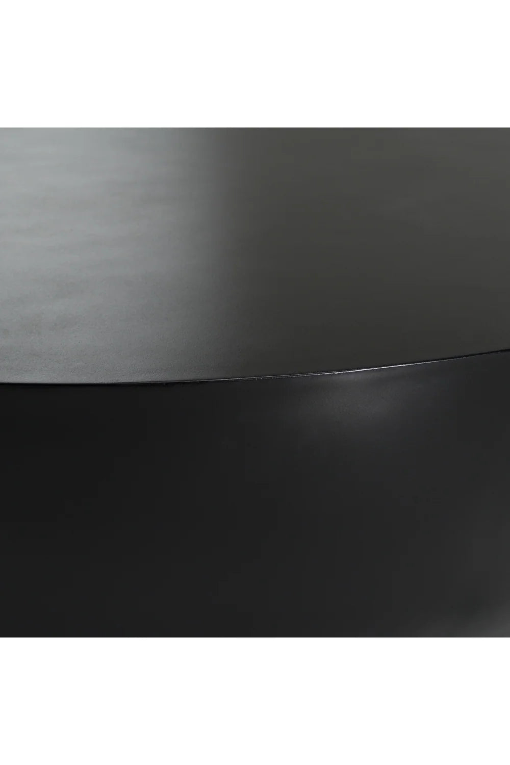 Luxury Round Concrete Coffee Table Modern Italian Style for Villa