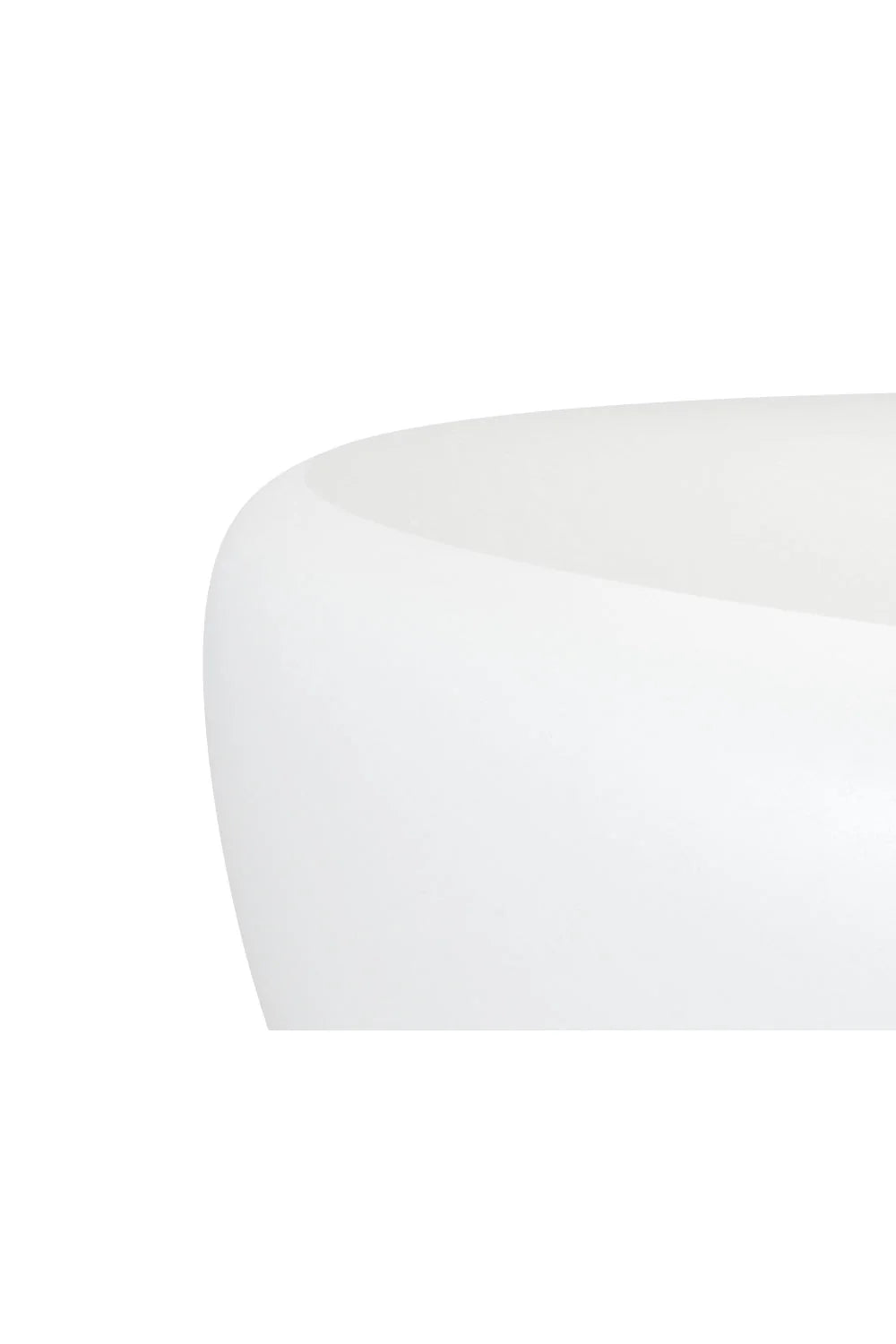 Luxury Round Concrete Coffee Table Modern Italian Style for Villa