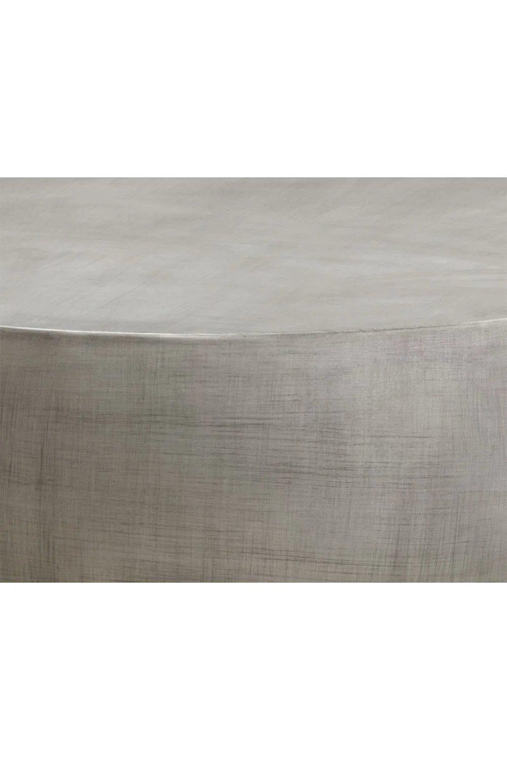Luxury Round Concrete Coffee Table Modern Italian Style for Villa