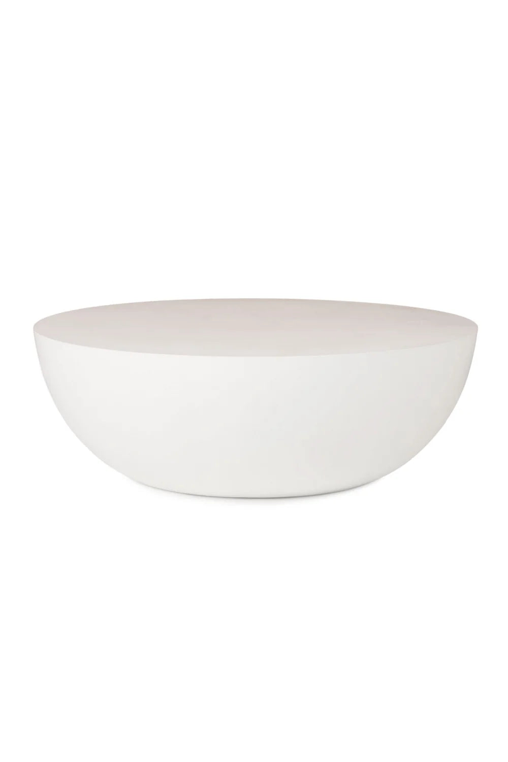 Luxury Round Concrete Coffee Table Modern Italian Style for Villa