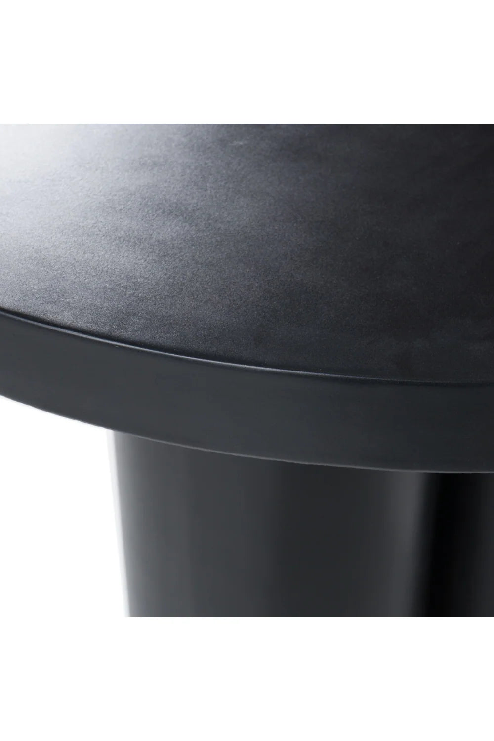 Luxury Round Concrete Dining Table Modern Italian Style for Villa
