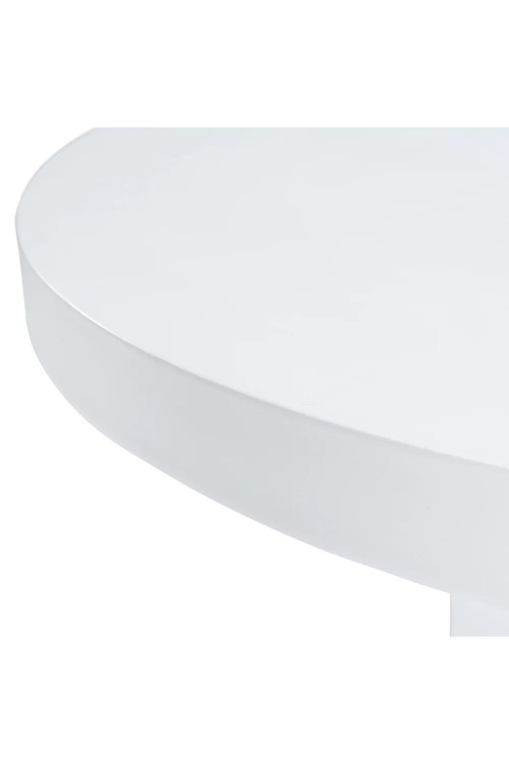 Luxury Round Concrete Dining Table Modern Italian Style for Villa