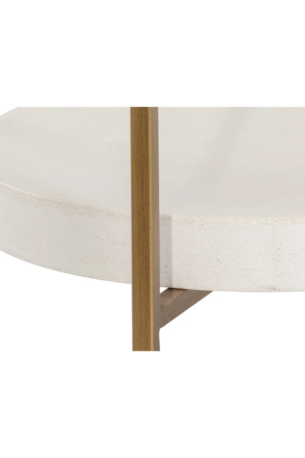 Luxury Round Glass Coffee Table Modern Italian Style for Villa