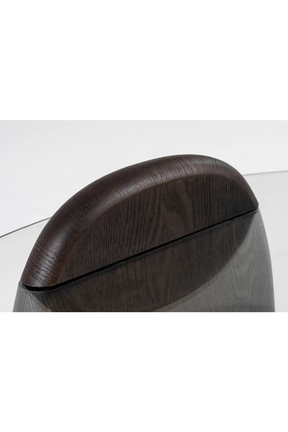 Luxury Round Glass Coffee Table Modern Italian Style for Villa