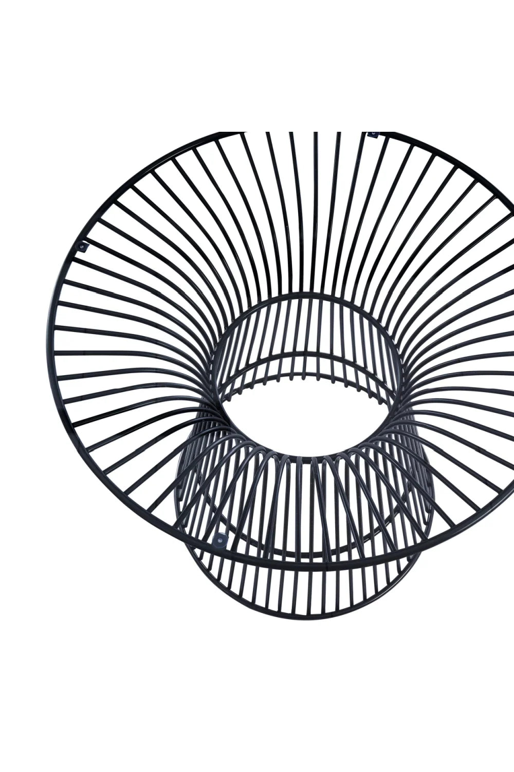 Luxury Round Grey Glass Dining Table Modern Italian Style for Villa