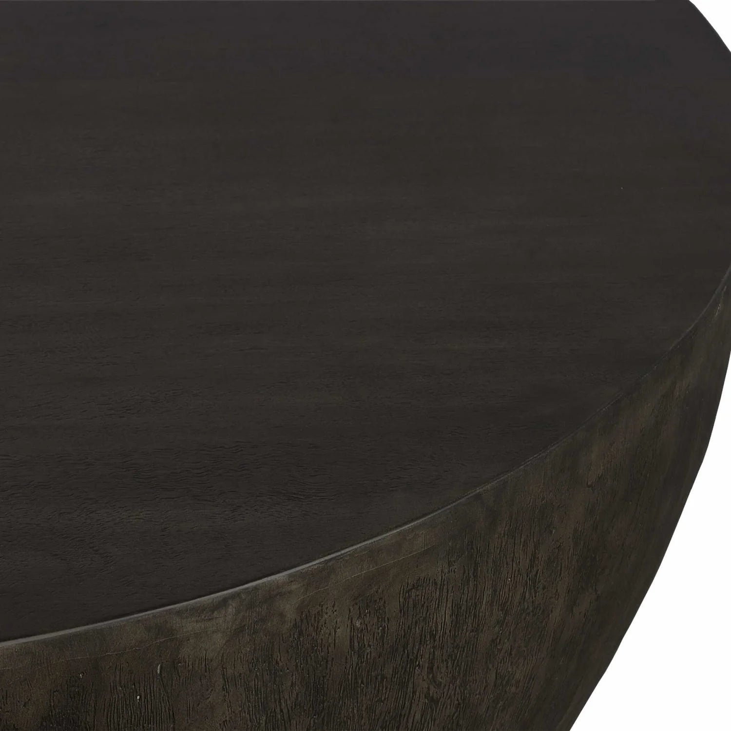 Luxury Round Mango Wood Coffee Table Modern Italian Style for Villa