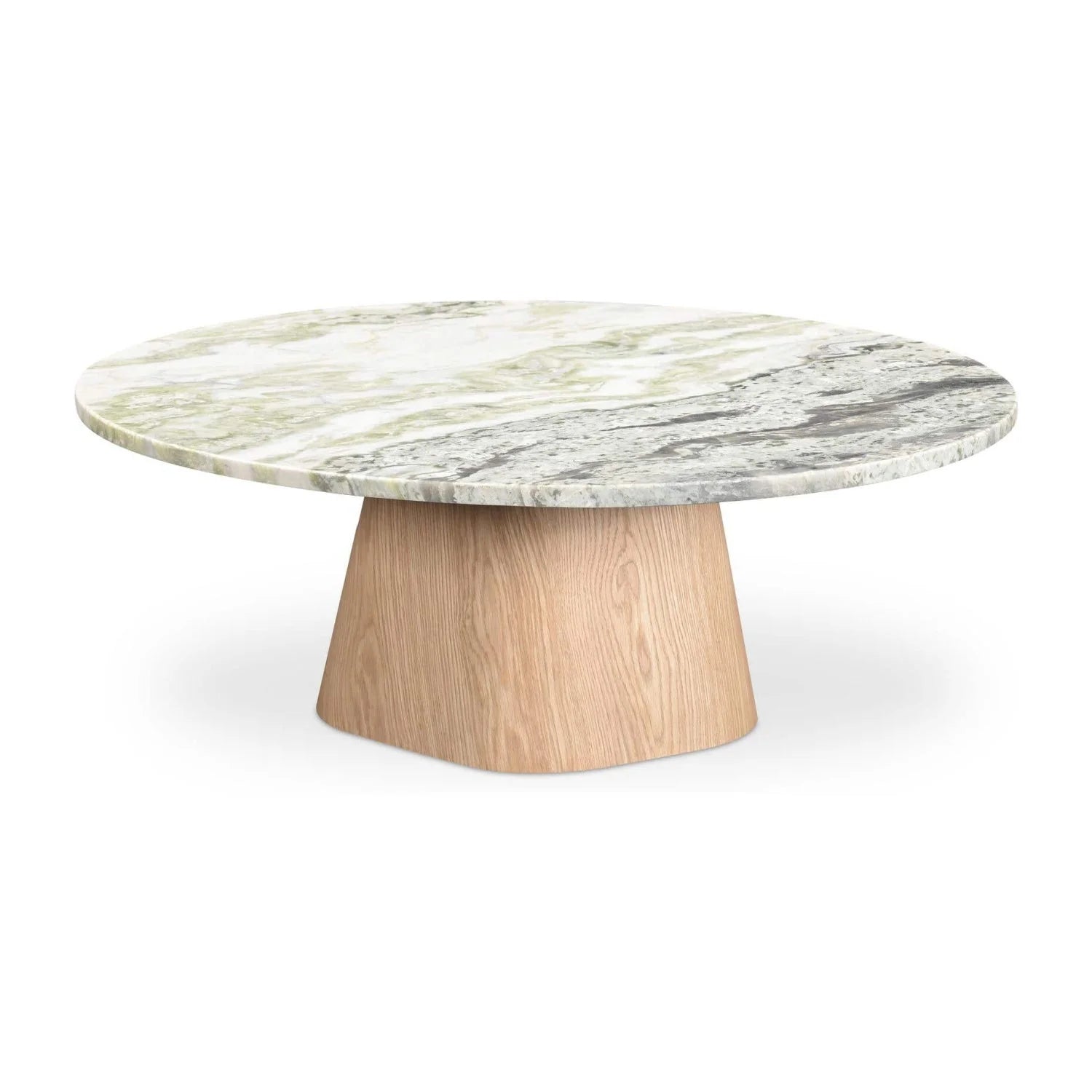 Luxury Round Marble Coffee Table Modern Italian Style for Villa