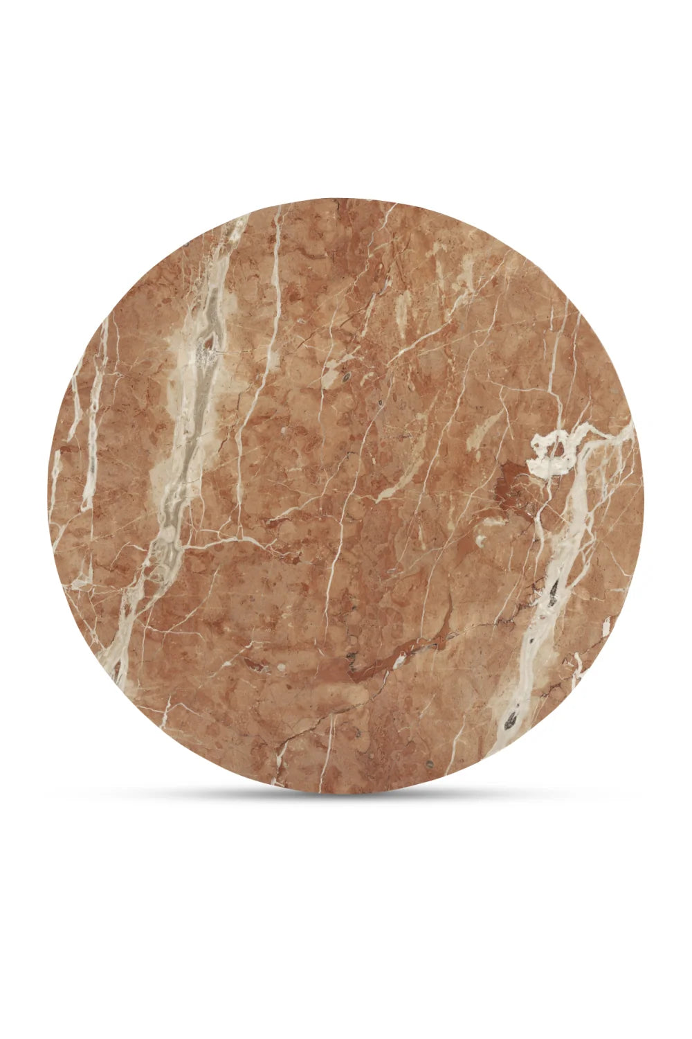 Luxury Round Marble Coffee Table Modern Italian Style for Villa