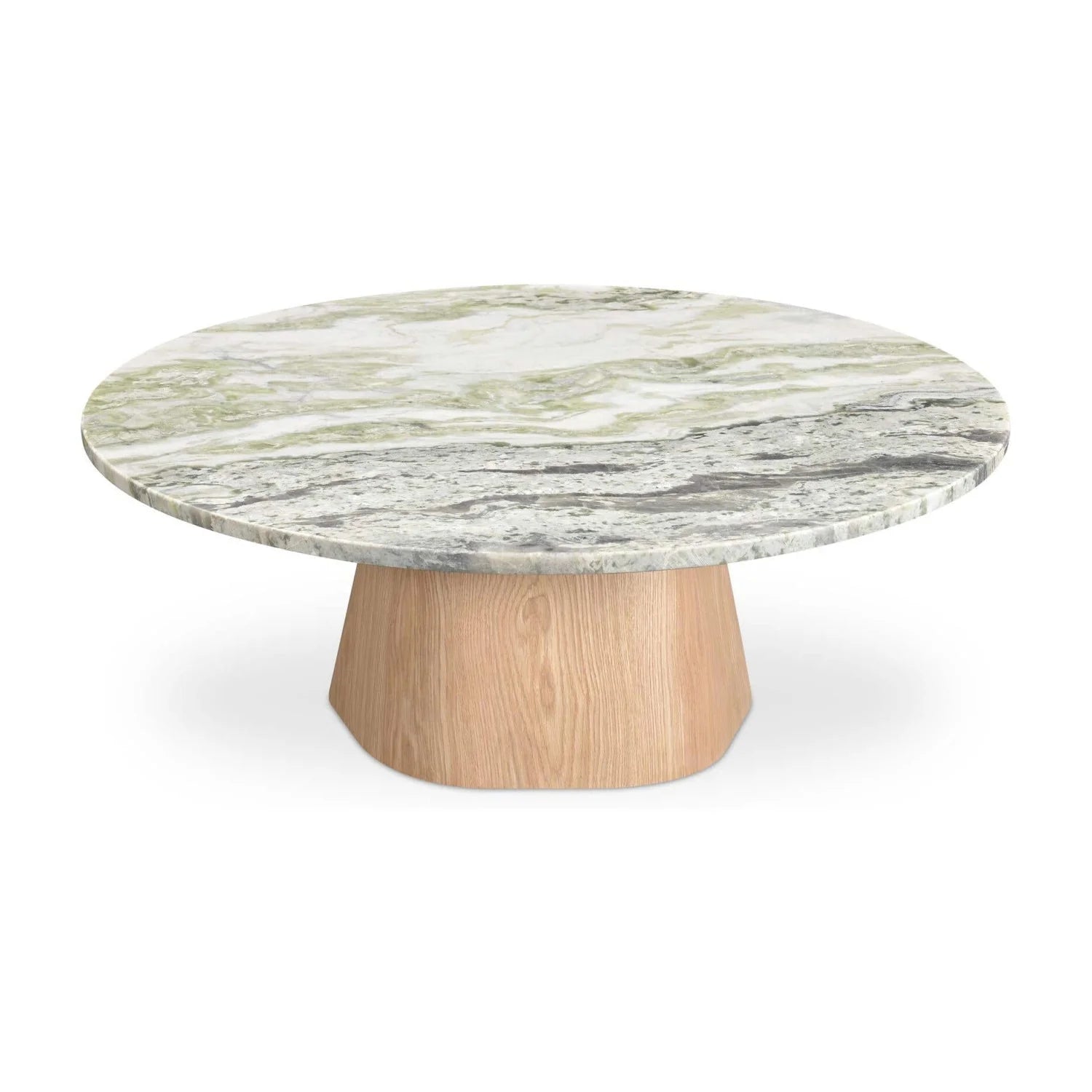 Luxury Round Marble Coffee Table Modern Italian Style for Villa