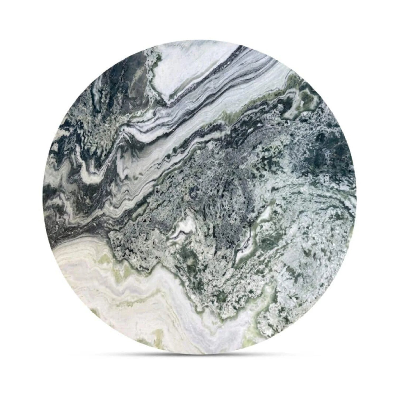 Luxury Round Marble Coffee Table Modern Italian Style for Villa