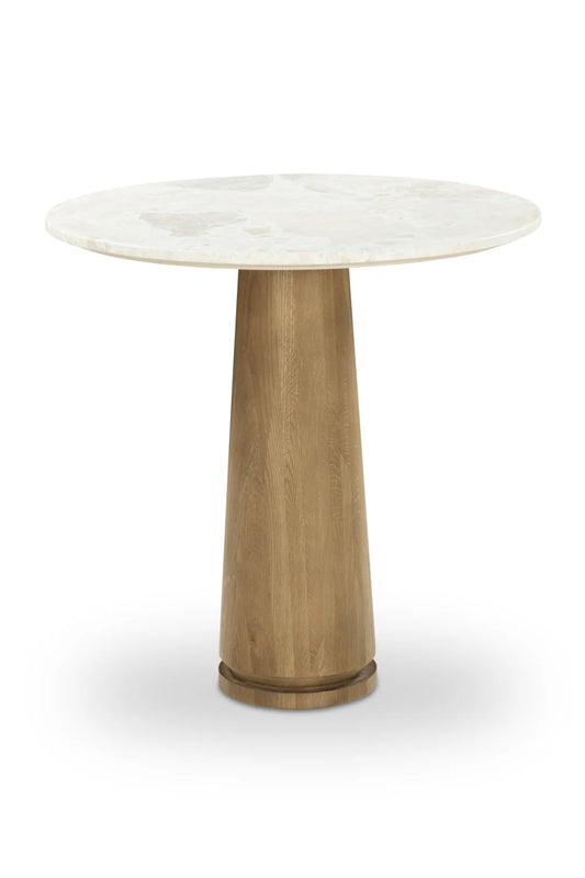 Luxury Round Marble Coffee Table Modern Italian Style for Villa