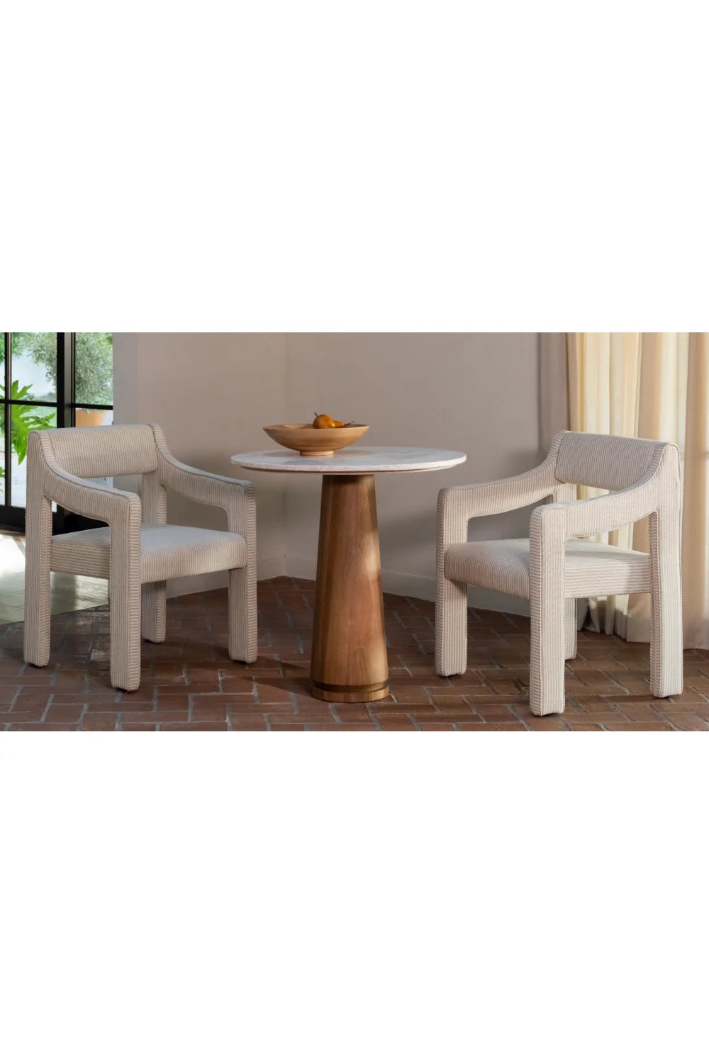 Luxury Round Marble Coffee Table Modern Italian Style for Villa