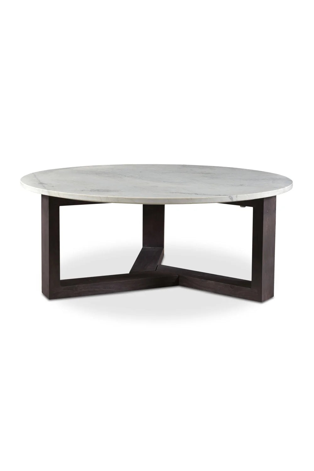 Luxury Round Marble Coffee Table Modern Italian Style for Villa