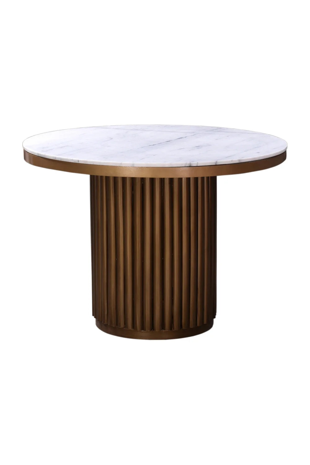 Luxury Round Marble Dining Table Modern Italian Style for Villa