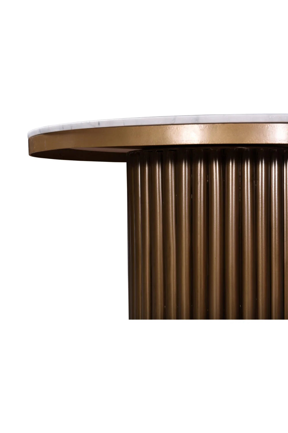 Luxury Round Marble Dining Table Modern Italian Style for Villa