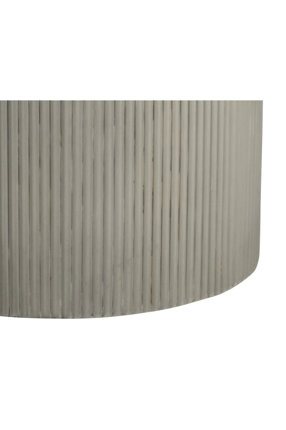 Luxury Round Marble-Look Dining Table Modern Italian Style for Villa
