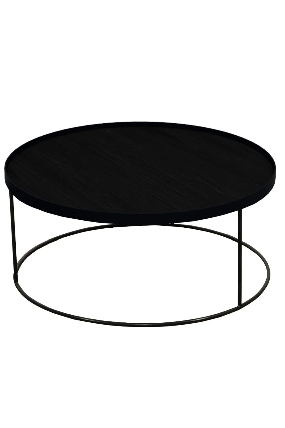 Luxury Round Metal Coffee Table Modern Italian Style for Villa