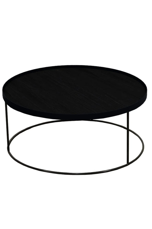 Luxury Round Metal Coffee Table Modern Italian Style for Villa