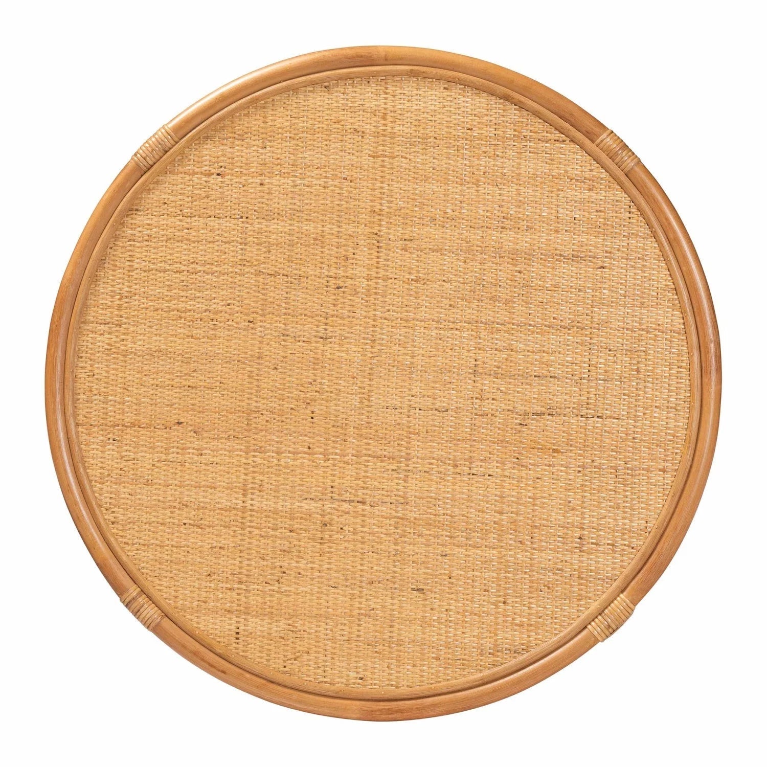 Luxury Round Rattan Coffee Table Modern Italian Style for Villa
