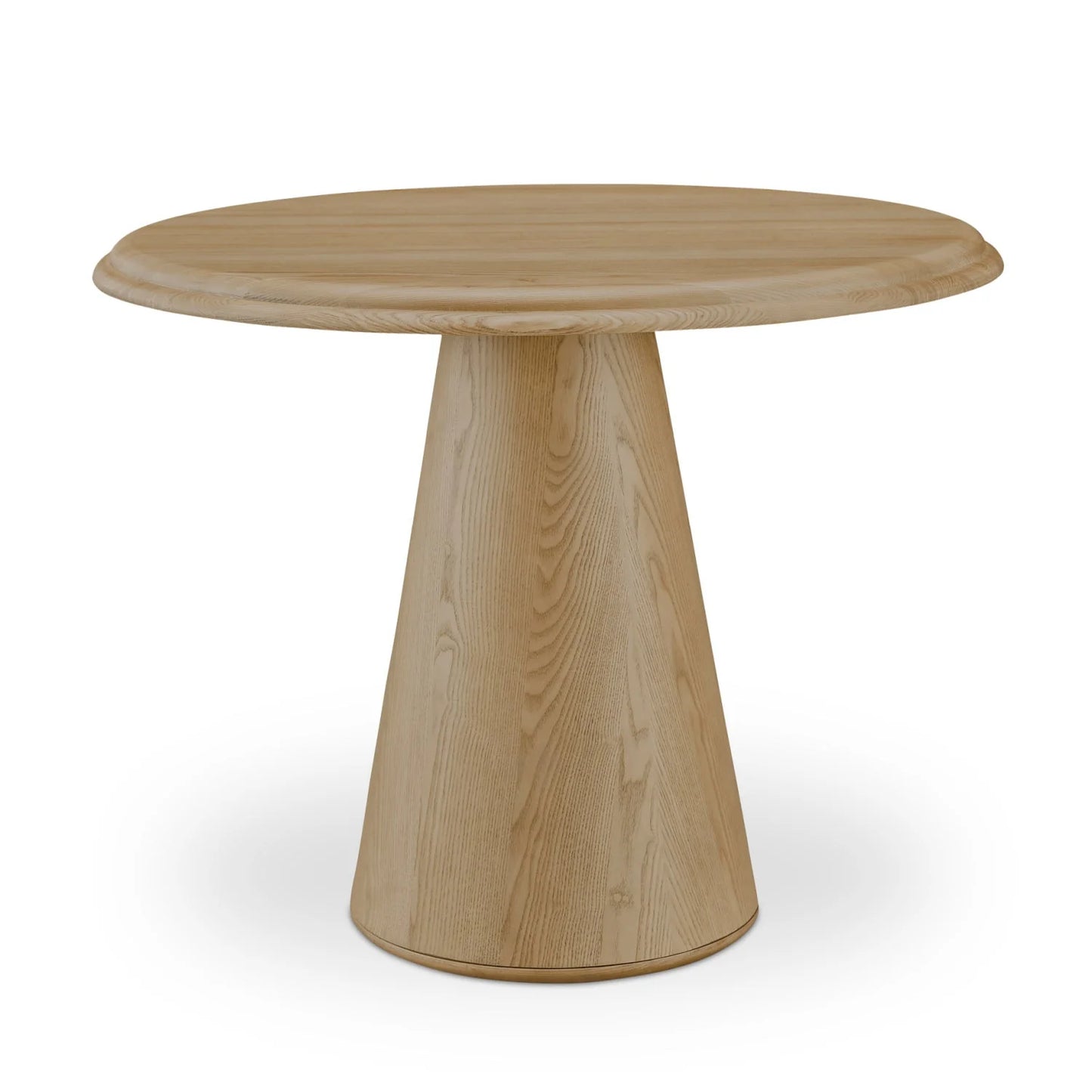 Luxury Round Solid Ash Dining Table Modern Italian Style for Villa