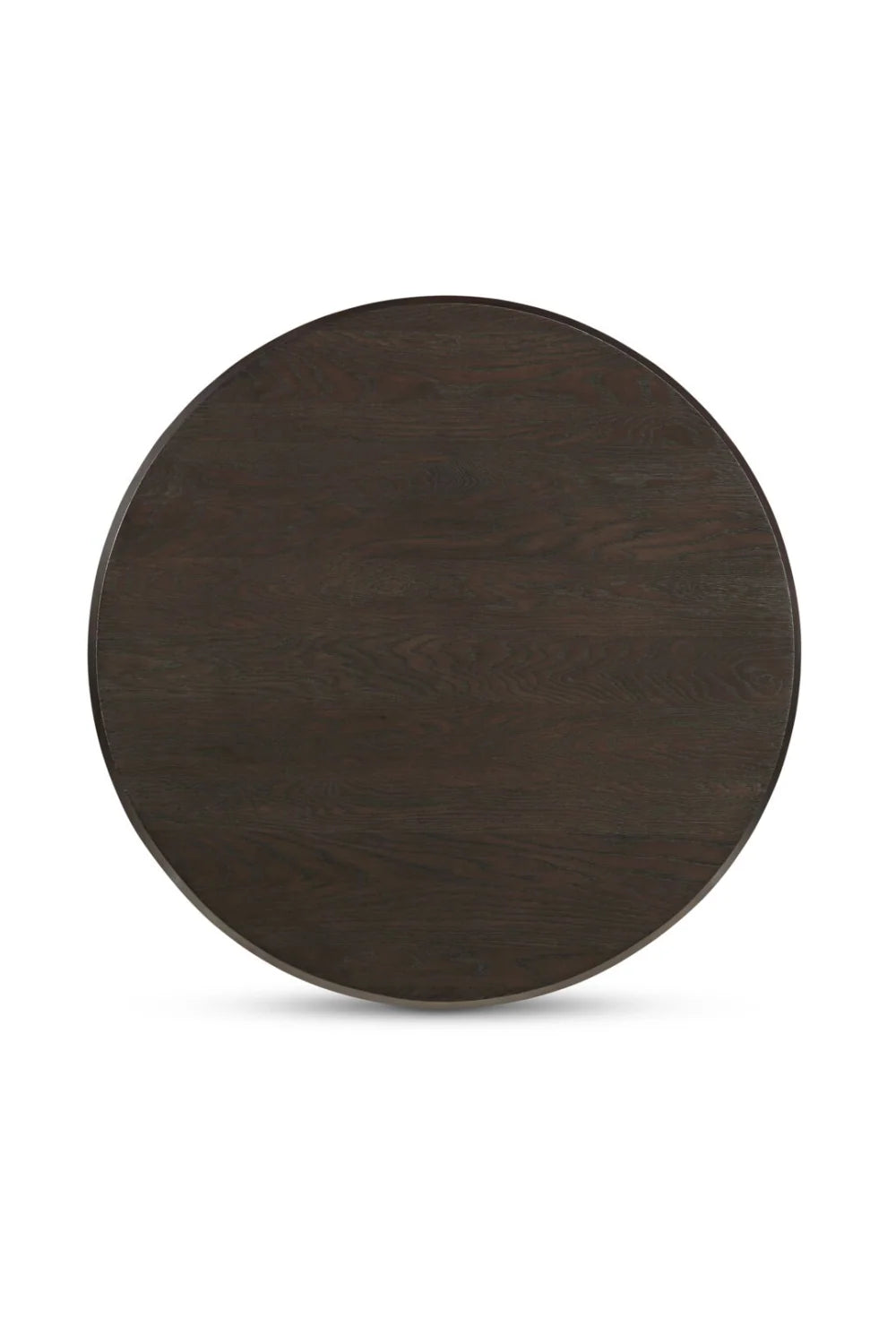 Luxury Round Solid Oak Coffee Table Modern Italian Style for Villa