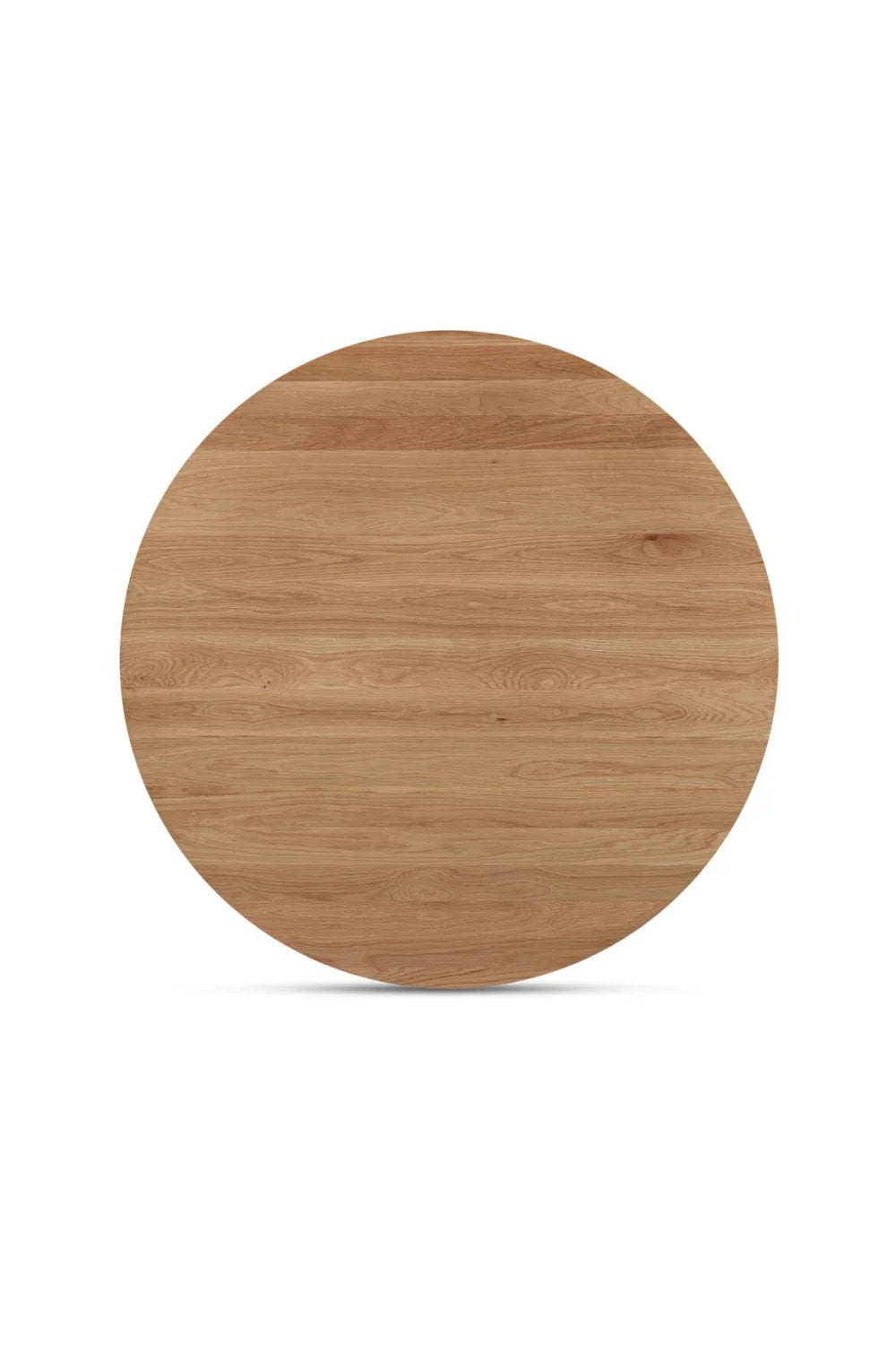 Luxury Round Solid Oak Coffee Table Modern Italian Style for Villa