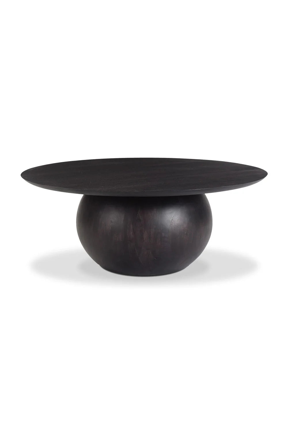 Luxury Round Solid Wood Coffee Table Modern Italian Style for Villa
