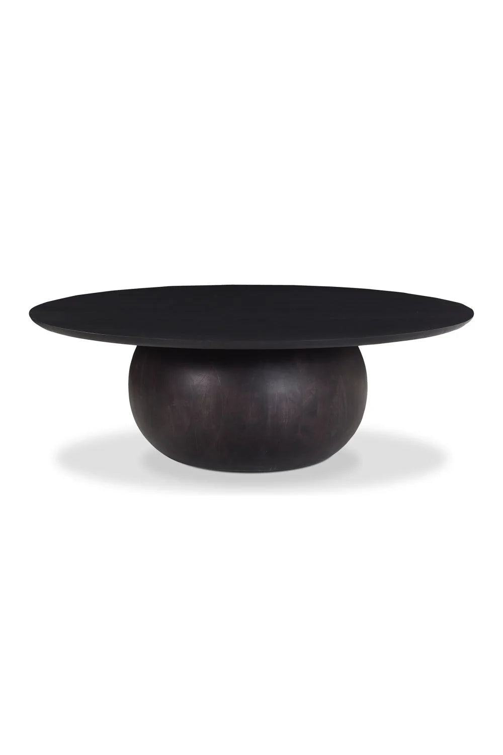 Luxury Round Solid Wood Coffee Table Modern Italian Style for Villa