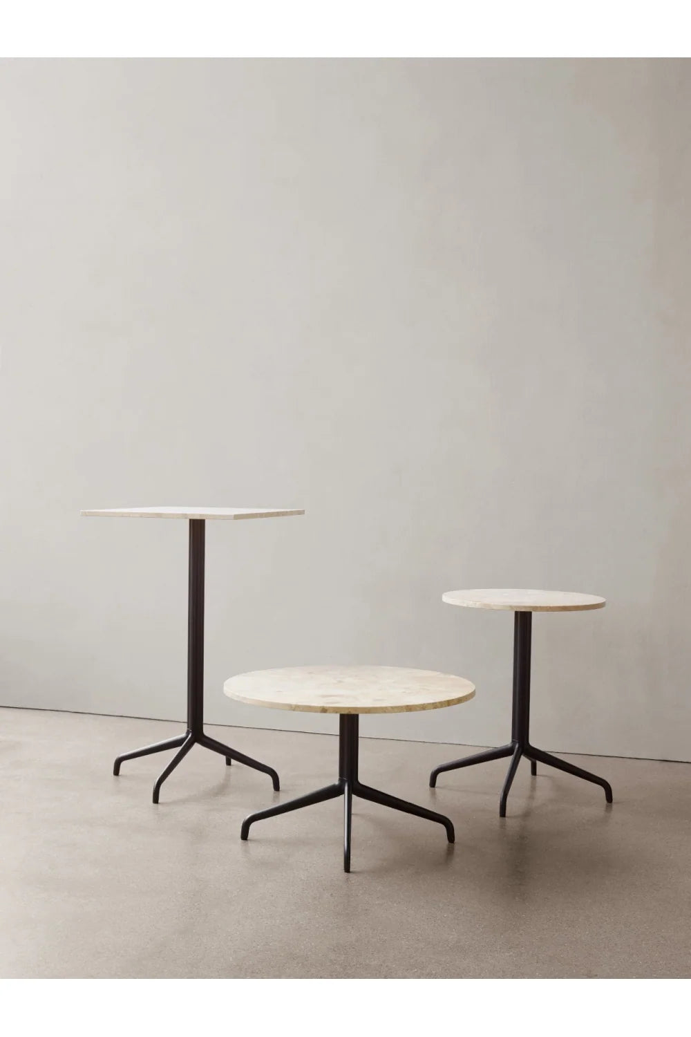 Luxury Round Star Base Counter Table Modern Italian Style for Villa