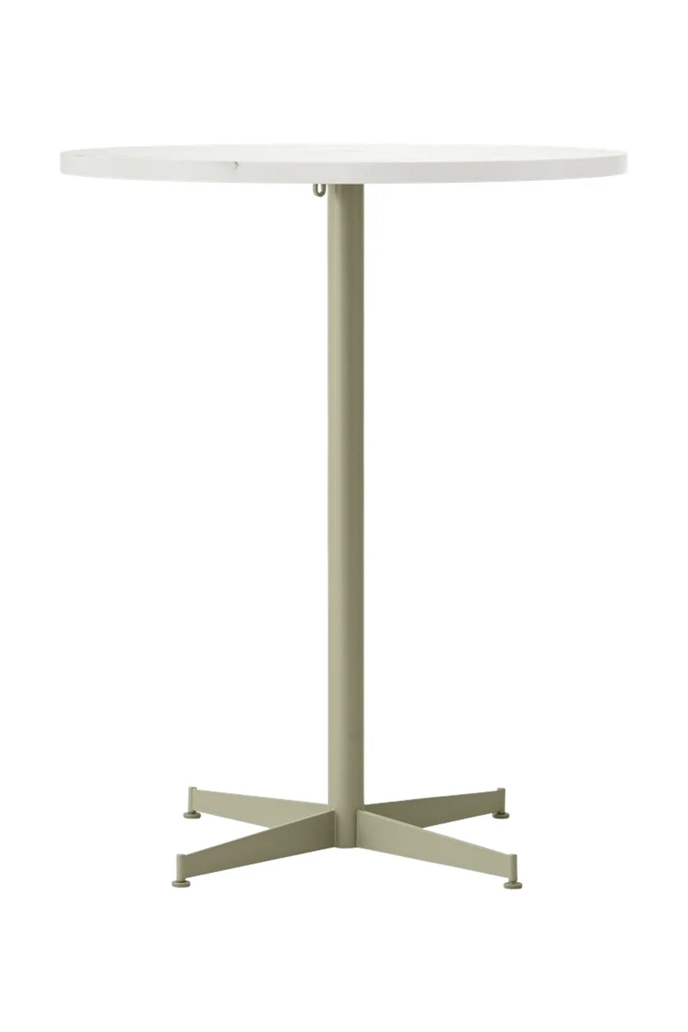 Luxury Round Stone Counter Table Modern Italian Style for Villa