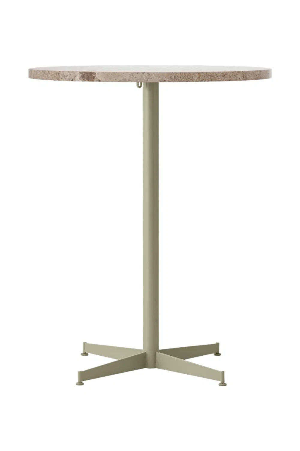 Luxury Round Stone Counter Table Modern Italian Style for Villa