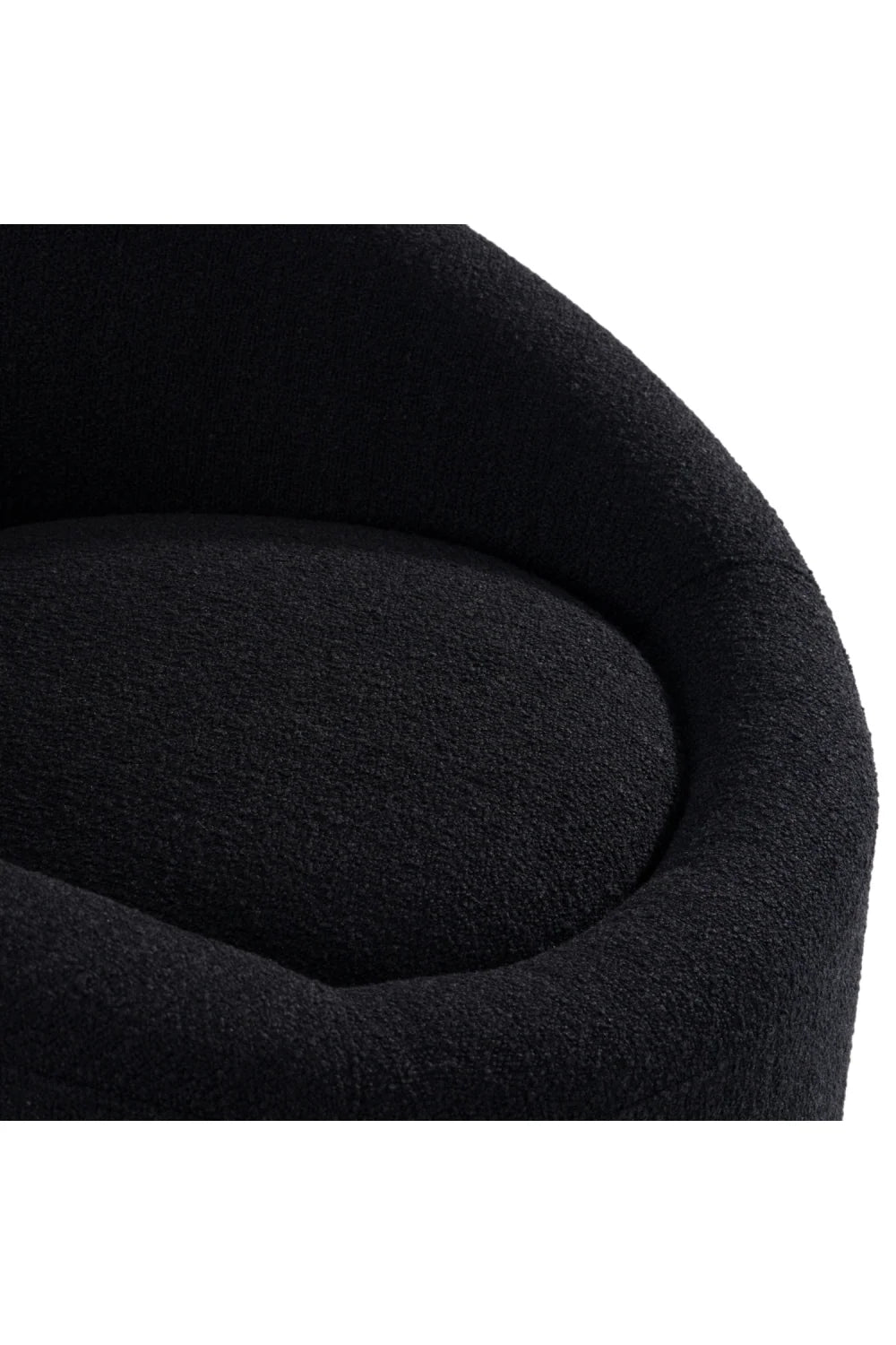 Luxury Round Swivel Accent Chair European Style for Villa