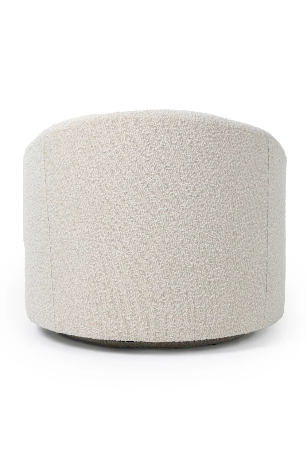 Luxury Round Swivel Accent Chair European Style for Villa