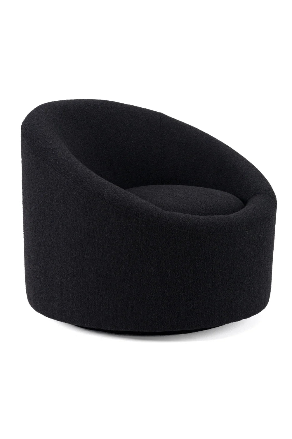 Luxury Round Swivel Accent Chair European Style for Villa