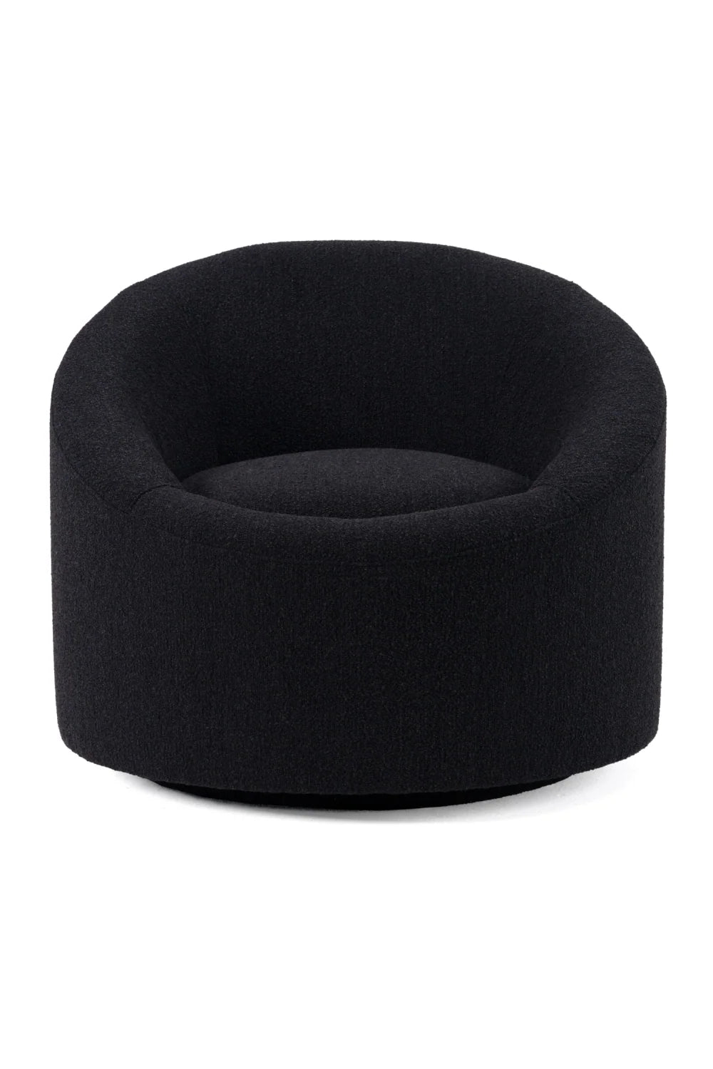 Luxury Round Swivel Accent Chair European Style for Villa