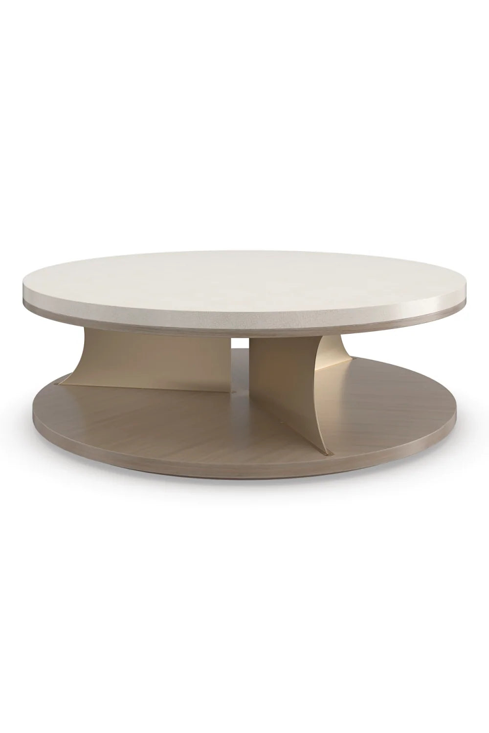 Luxury Round Swivel Cocktail Table Modern Italian Style for Villa
