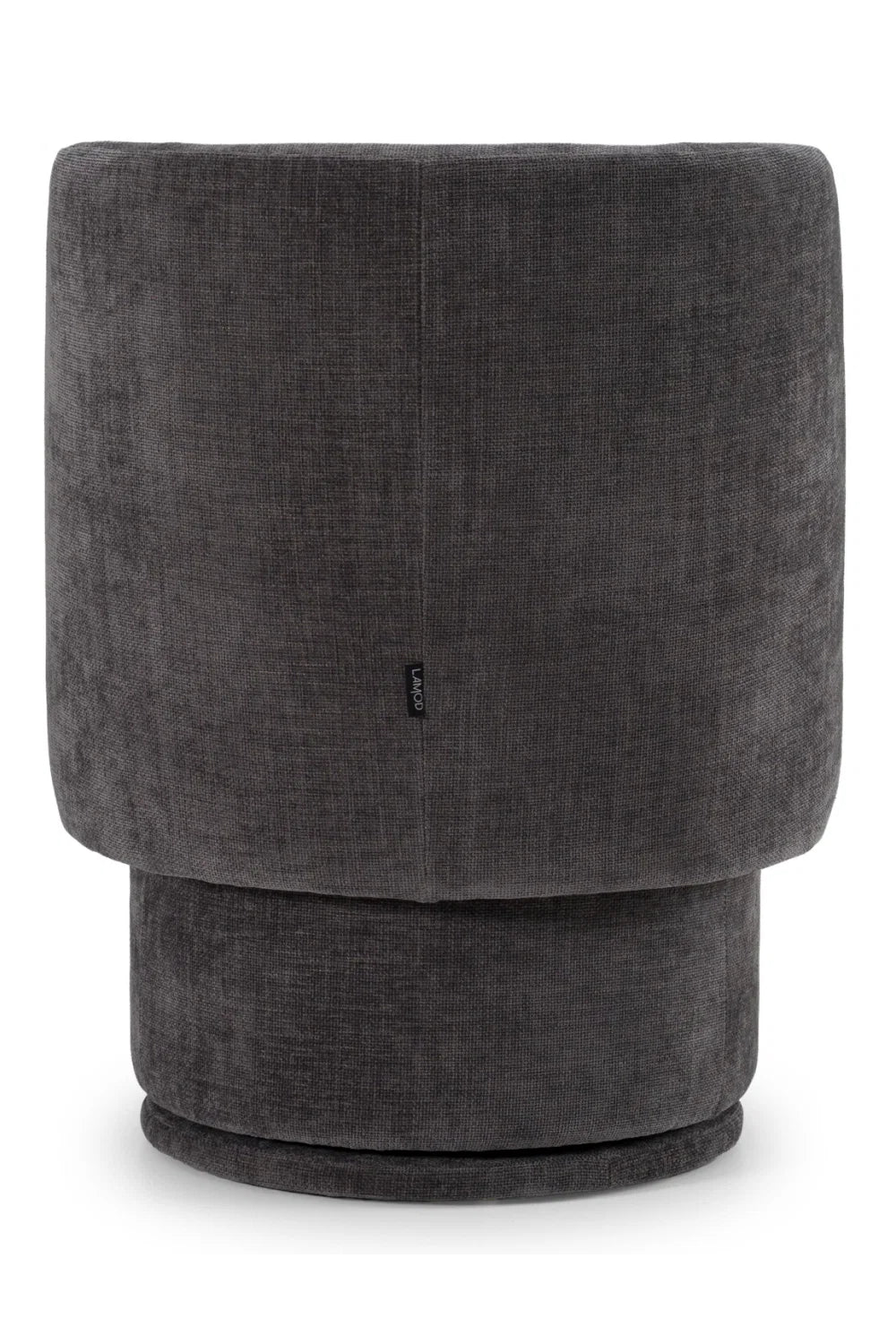 Luxury Round Swivel Fabric Modern Dining Chair European Style for Villa