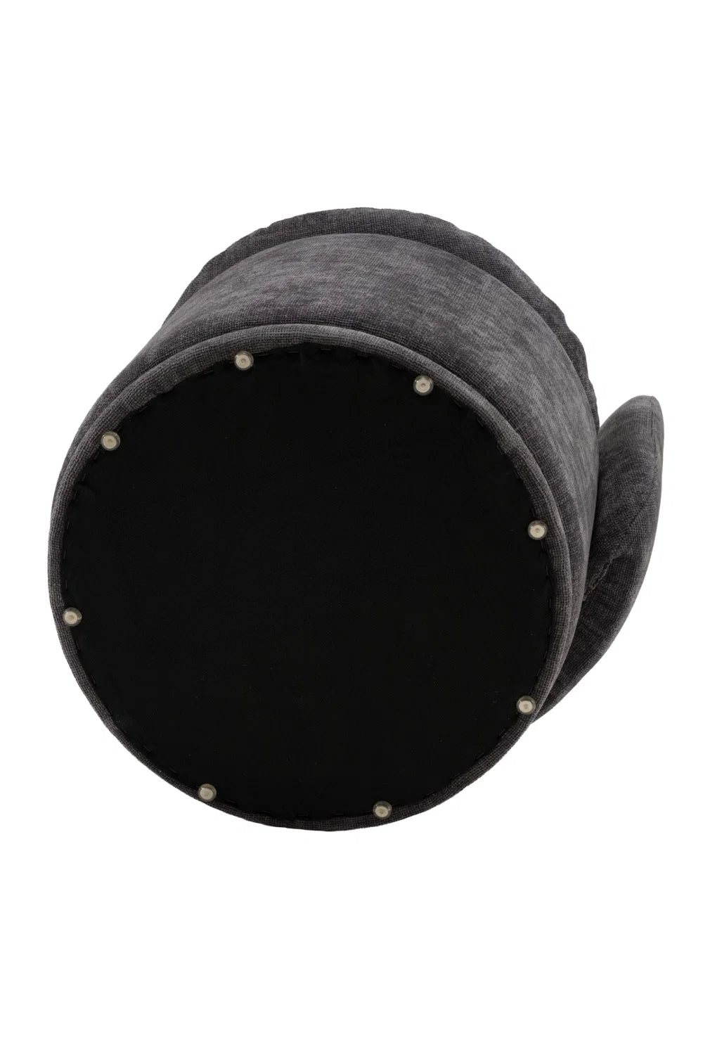Luxury Round Swivel Fabric Modern Dining Chair European Style for Villa