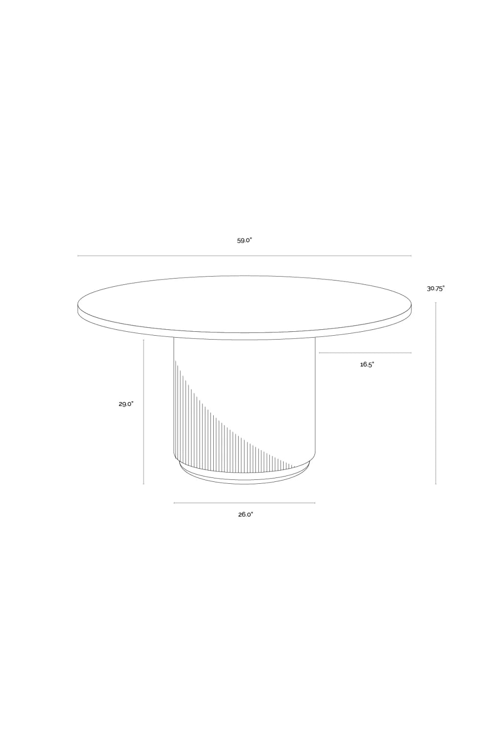 Luxury Round Taupe Leather Marble Dining Table Modern Italian Style for Villa