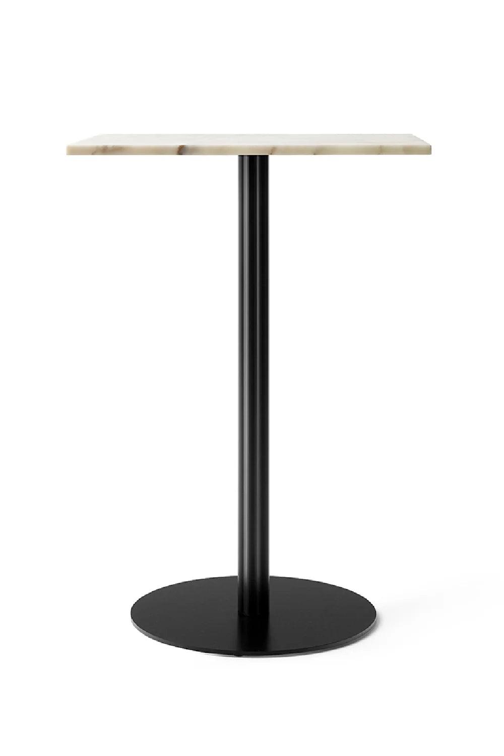 Luxury Round Top Column Counter Table Modern Italian Style for Villa